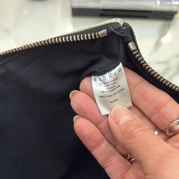 Sandro Geometric Star Clutch - Picture 5 of 5